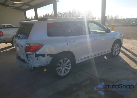 2012 Toyota Highlander Hybrid Limited V6 z USA, uszkodzony, nr VIN JTEDC3EH9C2010071